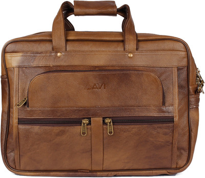 

AVI 15 inch Laptop Messenger Bag(Tan)