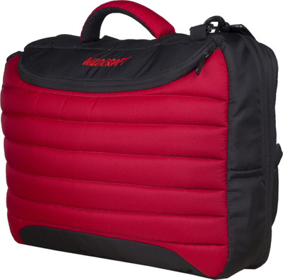 

Wildcraft 17 inch Laptop Messenger Bag(Red, Black)