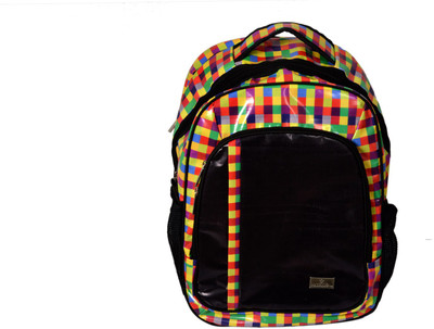 

Pragmus 15 inch Laptop Backpack(Black), Black;multicolor