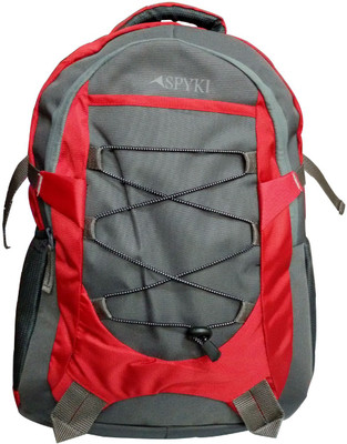 

Spyki 15 inch Laptop Backpack(Red, Grey)