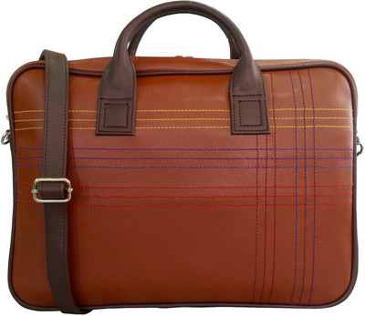 

Toteteca 15.6 inch Laptop Messenger Bag(Brown)