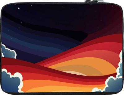 

Snoogg 12 inch Expandable Sleeve/Slip Case(Multicolor)