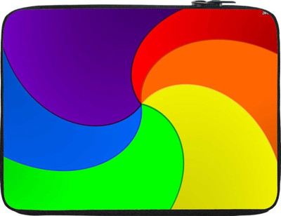 

Snoogg 15 inch Expandable Sleeve/Slip Case(Multicolor)