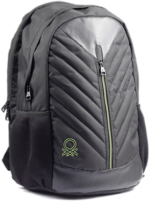 

United Colors of Benetton. 15 inch Laptop Backpack(Black), 100