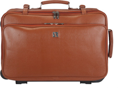

Adamis 18 inch Trolley Laptop Strolley Bag(Tan)