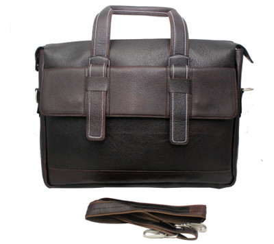 

Nappastore 15 inch Laptop Messenger Bag(Brown)