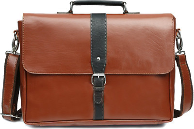 

WildHorn 15 inch Laptop Messenger Bag(Brown)