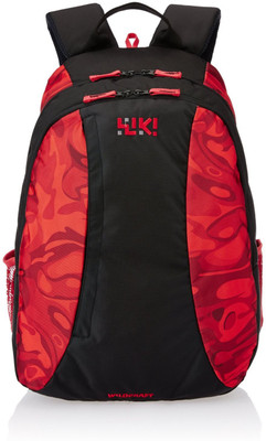 

Wiki Loco 2 Red Waterproof School Bag(Red, 30 L)