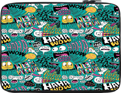 

Snoogg 13 inch Expandable Sleeve/Slip Case(Multicolor)