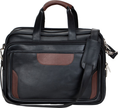 

American-Elm 17 inch Expandable Laptop Backpack(Black)