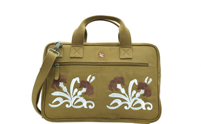 

Le Craf 15 inch Laptop Messenger Bag(Khaki), Khaki-13
