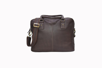 

Pellezzari 12 inch Laptop Messenger Bag(Brown)