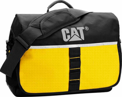 

CAT 15 inch Laptop Messenger Bag(Yellow, Black)