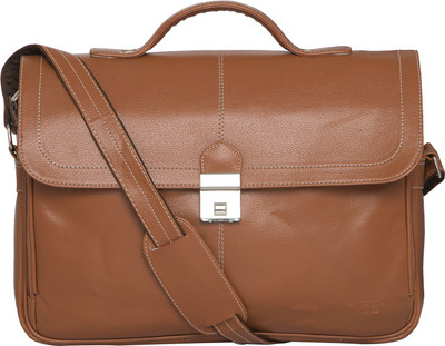 

Mboss 14 inch Laptop Messenger Bag(Tan)