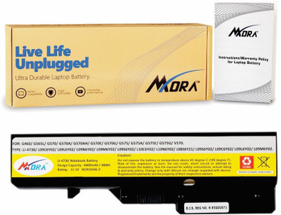 

Mora Lv Ideapad G575 (Bureau Of Indian Standard Certified) 6 Cell Laptop Battery