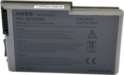 

Hako Latitude D600 6 Cell Laptop Battery