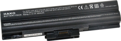 

Hako Sony VGP-BPS13 Black 6 Cell Laptop Battery