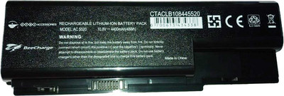 

BeeCharge Acer Aspire 5920-1A2G16Mi 6 Cell Laptop Battery