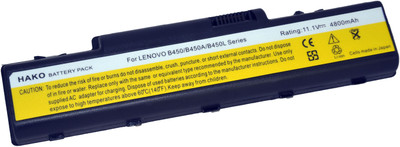 

Hako Lenovo B450A Series 6 Cell Laptop Battery