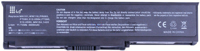 

4d 1420 1400 WW116 FT095 6 Cell Laptop Battery