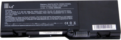 

4d Laptop Battery For INSPIRON 1501,6400,VOSTRO 1000,GD761 KD476 PD942 LAPTOP BATTERY 6 Cell Laptop Battery