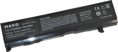 

Hako Toshiba PA3399U-1BRS 6 Cell Laptop Battery