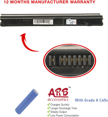 

ARB Toshiba Satellite A100-523 6 Cell Laptop Battery