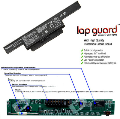 

Lapguard Dell studio 1458 6 Cell Laptop Battery