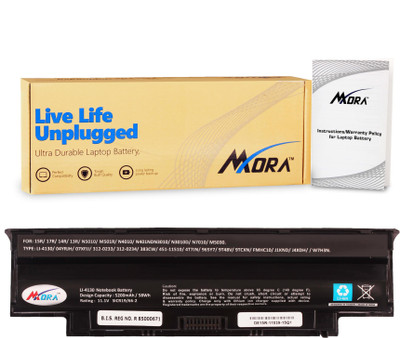 

Mora Inspiron 13R (Long Backup with 3 Year Waranty) 6 Cell Laptop Battery
