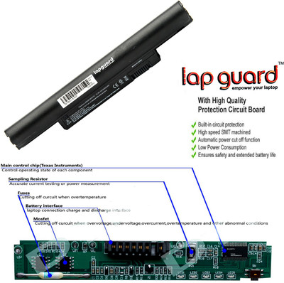 Lapguard Dell PP19S 6 Cell Laptop Battery