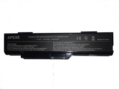 

Apexe Lenovo G-400 6 Cell Laptop Battery