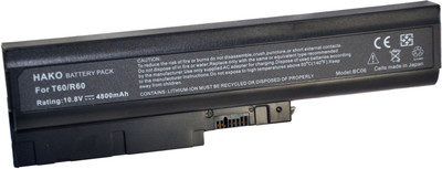

Hako Battery for Lenovo IBM ThinkPad T60 6 Cell Laptop Battery