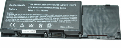 

4d M6400 M6500 8M039 9 Cell Laptop Battery