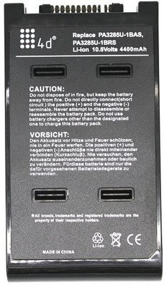 

4d A8 A1 Satellite A15 A10 PA3284U-2BRS PA3285U-1BAS 6 Cell Laptop Battery