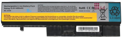 

4d U330 U330 2267 U330 5901 6 Cell Laptop Battery
