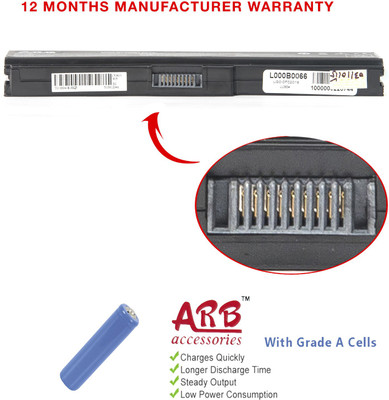 

ARB Toshiba Satellite U505-S2960RD 6 Cell Laptop Battery