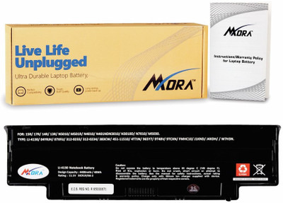 

Mora Inspiron 13R(Ins13RD-348) (Bureau Of Indian Standard Certified) 6 Cell Laptop Battery
