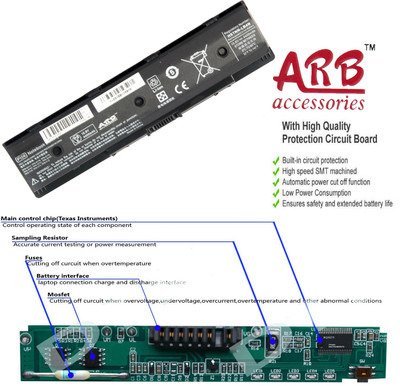 

ARB HP 710416-001 6 Cell Laptop Battery