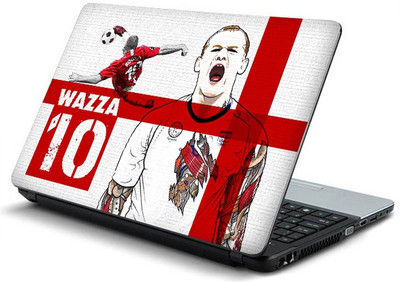 

ezyPRNT Wayne Rooney Football Player LS00000425 Vinyl Laptop Decal 15.6