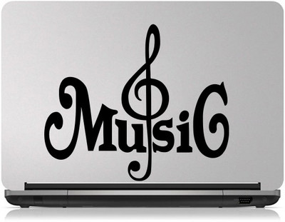 

Decor Kafe Decor Kafe Music With Note sticker Self Adhesive Vinyl Laptop Decal 15.6