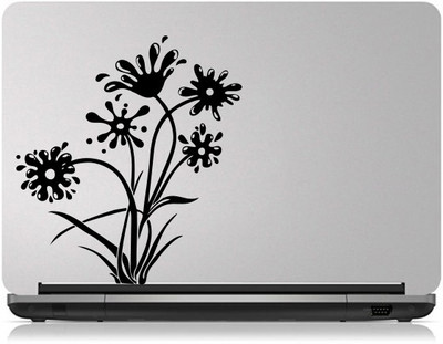 Decor Kafe Sweet Flower Sticker Self Adhesive Vinyl Laptop Decal 15.6