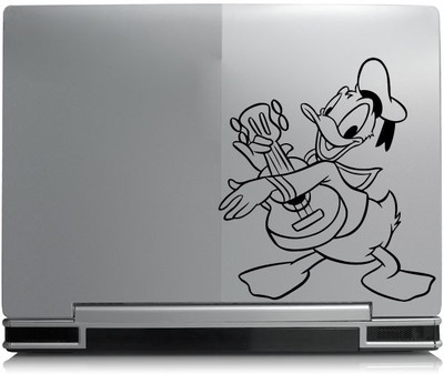 

Decor Kafe Donald With Guitar Sticker Self Adhesive Vinyl Laptop Decal 15.6
