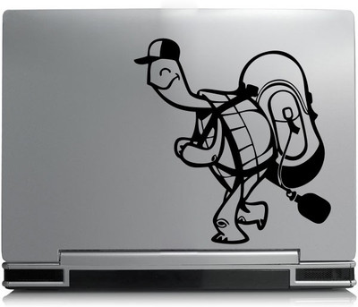 

Decor Kafe Decor Kafe Turtle Diver sticker Self Adhesive Vinyl Laptop Decal 15.6
