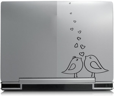 

Decor Kafe Decor Kafe Music Shilhoutte sticker Self Adhesive Vinyl Laptop Decal 15.6