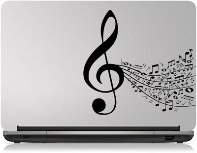 

Decor Kafe Music Notes Sticker Self Adhesive Vinyl Laptop Decal 15.6