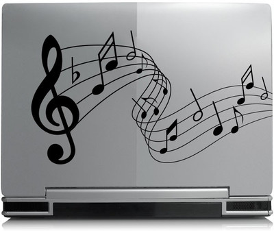 

Decor Kafe Decor Kafe Music Notes Sticker Self Adhesive Vinyl Laptop Decal 15.6