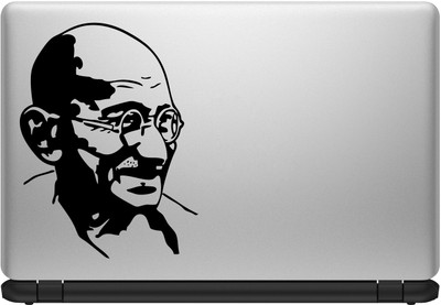 

Decor Kafe Gandhi Ji Laptop Sticker Self Adhesive Vinyl Laptop Decal 15.6
