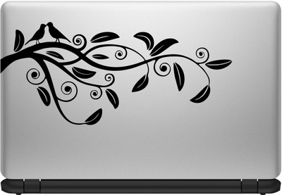 

Decor Kafe Tree Branch And Birds On It Laptop Sticker Self Adhesive Vinyl Laptop Decal 15.6