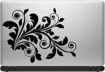

Decor Kafe Floral Laptop Sticker Self Adhesive Vinyl Laptop Decal 15.6