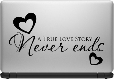 

Decor Kafe Never Ends Quote Laptop Sticker Self Adhesive Vinyl Laptop Decal 15.6
